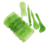 Beaupretty 1Ensemble Set de Outils de Massage Gua Rangement Planche à Gratter pour Visage Bras Corps pour Stress