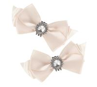 Beaupretty 1paire Bretelles Amovibles Nœud Pour Chaussures à Talons Accessoires Élégants De Décoration Pour Mariage Et Fête Clips Chic Pour Élever Le Style De Vos Souliers