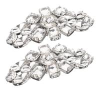 Beaupretty 1paire Clips De Chaussures Bling Avec Accessoires De Décoration Pour Chaussures De Mariage Charms Pour Talons Et Sandales