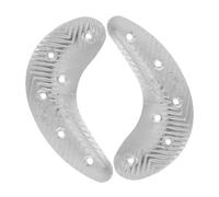 Beaupretty 1paire Plaques De Réparation Métal Pour Talons De Bottes Antidérapante Pour Homme Accessoires De Rénovation De Semelles De Tapis De
