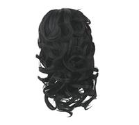 Beaupretty 1pièce Perruque Curly Synthétique Avec Clip à Pince Extensions De Cheveux Queue De Cheval Et Couleur