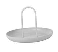 Beaupretty 1Pièce Plateau de Rangement Organiseur Blanc pour Télécommandes et Petits Décoratifs