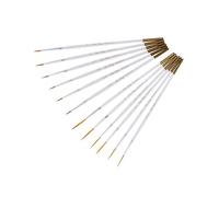 Beaupretty 2 Ensemble Outils D'art D'ongle Briller Art Des Ongles Gel De Construction Gel à Ongles Trousse à Doigt Clous Trousse De Vernis à En Stylo Blanche En Bois