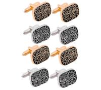 Beaupretty 2 Ensembles Boutons De Manchette Pour Hommes De Manches Vintage Accessoire Élégant Pour Chemises Tuxedo Design Créatif Et Délicat Pour Et Événements 2 Paires*2
