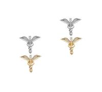 Beaupretty 2 ensembles Broche De Fête Broche Insigne D'Aile Broches De Fête De Gardien Broche De Mariage Broche De Mode Broche D'Aile D'Ange Broche 2 pièces * 2
