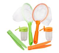 Beaupretty 2 Ensembles Kit Attrape Insectes avec Filet à Mailles Pinces et Maison Dobservation Scientifique pour Garçon Fille Exploration Intérieure et Extérieure de Lobservation et