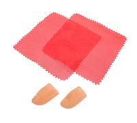 Beaupretty 2 Ensembles Magicien Faux Doigt avec Foulards Set Accessoires de Scène Close-up pour Tours Professionnels et Spectacles Drôles