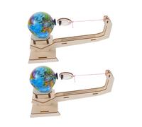 Beaupretty 2 Ensembles Science Wooden Puzzle Kit Gravity and Physics Experiment Educational Stem Toy for Hand Learning