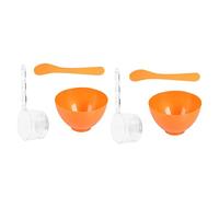 Beaupretty 2 Ensembles Set de Bols à Masque Facial avec Spatule et Tasse Mesure Outils Diy pour Masque de Doré