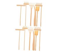 Beaupretty 2 Ensembles Set de Râteaux de Jardin Zen pour Bac à Sable Outils et Compacts pour Table à Sable Accessoires de Décoration Zen Kit de Râteaux de Bureau pour Relaxation et Précision