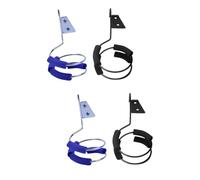 Beaupretty 2 Ensembles Support De Sèche Murale Acier Inoxydable Lot De Organisateur De Rangement Pour Sèche Et Outils De Pratique Pour Salons De Beauté 2 Pièces * 2
