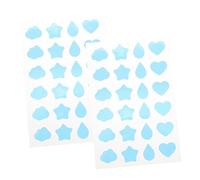 Beaupretty 2 Feuilles patch contre l'acné - Patch acné nettoyant patch bouton Hydratant masque dissolvant patch anti-acrochordons cutanées patchs détachants anti- Hydrocolloïde