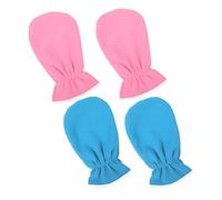 Beaupretty 2 Gants de Bain Paraffine de Gants de Spa pour Mains Couvre Mains Cire Chaude Élastiques et Respirants