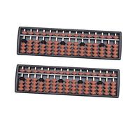 Beaupretty 2 pièces Abacus Éducatif pour Garçon Fille Boulier Traditionnel à Chiffres avec Design Élégant et Pratique pour Apprentissage Mathématique à École Maison