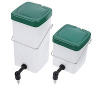 Beaupretty 2 pièces Abreuvoir Lapin Suspendu Distributeur Eau Automatique pour Clapier Lapin et Petits Animaux Anti-Fuite et Facile à Installer Accessoire Pratique pour Cochons