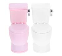 Beaupretty 2 Pièces Accessoires de Salle de Bain Réalistes pour Maison de Poupée Jouets pour Jeu de Rôle et Éducation