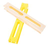 Beaupretty 2 pièces Accessoires Domino Train Jeu Éducatif pour Garçon Fille Clips de Dominos Colorés Résistants Social et Développement Motricité Cadeau pour Garçons et Couleur Aléatoire