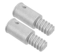 Beaupretty 2 pièces Adaptateurs de Poignée pour Balai et Serpillière Aluminium Embouts Filetés pour Rallonge de Manche Lot de Connecteurs Robustes pour Extension de Manche