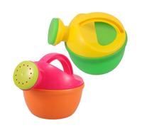 Beaupretty 2 pièces Arrosoir pour Garçon Fille Petit Format avec Poignée Plastique Jet Eau Réglable pour Bain et Plage Fille et Garçon