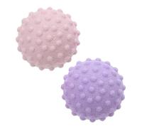 Beaupretty 2 pièces Balles de Massage Silicone pour Points de Déclenchement Set de Rose et Compactes et Durables pour Relaxation Musculaire Yoga et Fascia Faciles à Transporter