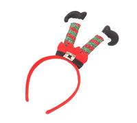 Beaupretty 2 Pièces Bandeau Noël Design Sucre Orge Esprit Féerique pour Fêtes Cosplay Anniversaire