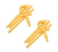 Beaupretty 2 Pièces Bâtons Égyptiens Anciens pour Halloween Canne de Marche Serpent pour Costume et Cosplay Accessoire Authentique pour Fêtes à Thème et Représentations
