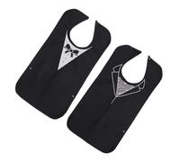 Beaupretty 2 pièces Bavoirs Adultes Imperméables Réglables Protection Vêtements et Lavable Lot pour Seniors Hommes Confort et Praticité Au Repas