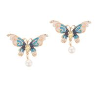 Beaupretty 2 Pièces Broche Revers à Revers Broche Pour Femme Revers D'animal Accessoires De Cheveux Pull Femme Sweats à Capuche Femmes Mode Alliage De Zinc