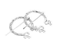 Beaupretty 2 pièces Broche Viking Médiévale Épingle Cape Polyvalente pour Manteau Ceinture et Châle Accessoire Rétro pour Costumes et Tenues