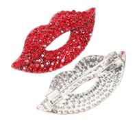Beaupretty 2 Pièces Broches Éléguantes de Rhinestones Lot de Épingles à Tenue Formelle pour Accessoire Chic pour Costumes et Chemises pour Saint