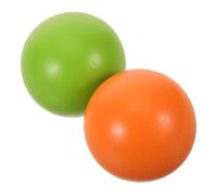 Beaupretty 2 Pièces Croquet Balls for Wooden Lawn Game Set Outdoor Family Activity Toy for Boys and Weather Resistant Traditional Backyard Play