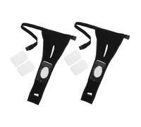 Beaupretty 2 Pièces Culottes Physiologiques pour Chiennes Chaleur Couches Lavables Ajustables pour Chiennes sous-vêtements Hygiéniques Réutilisables pour Femelles Protection Anti-Fuite