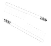 Beaupretty 2 Pièces De Tige De Thérapie Électrique Accessoires Peigne Électrique Baguette Haute Fréquence Pièces De Rechange Baguette Violette Baguette Haute Fréquence Pour La