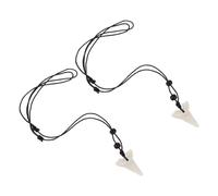 Beaupretty 2 Pièces Dent de Requin Simulé Pendentif Décoratif Unisexe pour Accessoire pour Toutes Occasions