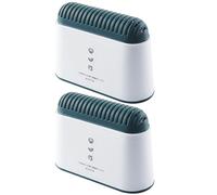 Beaupretty 2 Pièces Désodorisant au Charbon Actif pour Réfrigérateur Boîte en Pp Compacte et Portable sans Toxicité pour Maintien de L'air Frais en Congélateur