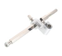 Beaupretty 2 Pièces Double Kick Drum Pedal Beater Holder Clip Metal Connector Rod Smooth Rotation For Jazz And Bass Drum Kits