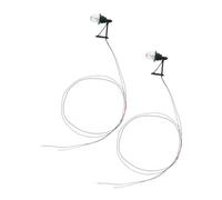 Beaupretty 2 pièces Éclairage LED Économe Énergie Design Détaillé Décor Polyvalent pour Bricolage et Scènes Miniatures Lot