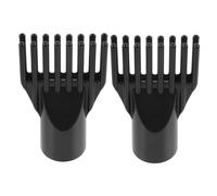 Beaupretty 2 pièces Embout Sèche Cheveux Professionnel avec Peigne Accessoire pour Sèche Cheveux Diffuseur Abs pour Volume et Brillance pour Salon et Usage Domestique