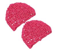 Beaupretty 2 Pièces Filet À Cheveux Cap Produits De Soins Capillaires De Cheveux Filet À Cheveux Femmes Crochet Filet À Cheveux Pour Cheveux Longs Snoods Pour