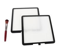 Beaupretty 2 Pièces Filtres de Remplacement pour Collecteur de Poussière Dongles avec Aspiration Puissante Filtre Réutilisable sans Déversement pour Machine à Vide Manucure Extracteur Haute