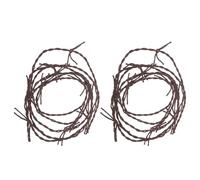 Beaupretty 2 Pièces Guirlande de Branches Plastique Réaliste pour Décoration de Maison Hantée Accessoire Effrayant pour Fêtes Halloween et Escape Games