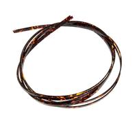 Beaupretty 2 pièces Guitar Binding Purfling Strip Plastic Edging For Acoustic Classical Ukulele Bass Durable Protective Accessories