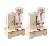 Beaupretty 2 Pièces Kit STEM pour Garçon Fille Expériences Météo Interactives avec Simulateur de Tornade Manuel Éducatif pour Apprentissage Ludique Maison et Classe