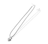 Beaupretty 2 Pièces Magnétique Cœur pour Couples de Amour pour Saint Ensemble de Pendentifs