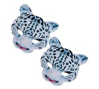 Beaupretty 2 Pièces Masque des Neiges EVA pour Fête Halloween et Cosplay Masque Demi Visage et Réaliste pour Mascarade et