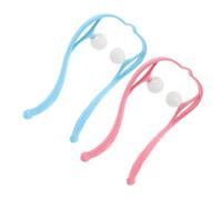 Beaupretty 2 Pièces masseur de colonne cervicale le muscle cou des tissus profonds rachis cervical rouleau de cou mousse pour thérapie à double point trigger masseur de cou en forme de U pp