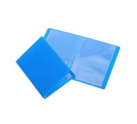 Beaupretty 2 Pièces Mini Dossier de Maison de Poupée Bleu Organiseur Miniature Plastique Modèle de Mobilier pour Diorama Accessoire de Bureau et Scène Scolaire