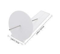 Beaupretty 2 pièces Modèle Solaire Équatorial Plastique Horloge Éducative pour Apprentissage Scientifique Dispositif de Mesure Solaire Pédagogique Réutilisable pour Écoles et Enseignants