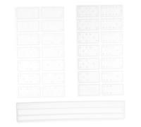 Beaupretty 2 pièces Moule Silicone Domino pour Résine Époxy Porte-Dominos Créatif et Compact Support de Rangement Artistique pour Bijoux et Petits Objets Bricolage DIY