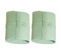 Beaupretty 2 Pièces Organisateur de Boucles Oreilles Pliable Étanche pour Voyage Sac de Rangement pour Bijoux Femmes Pochette de Protection Pratique et Élégante Lot Vert